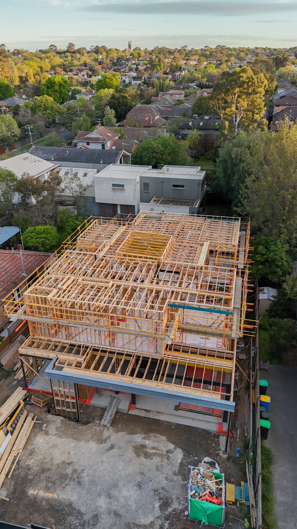 Aerial Frame Stage — Camberwell